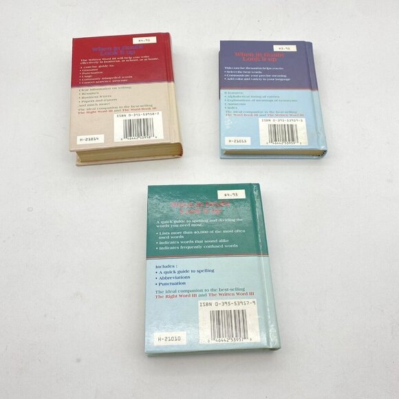 The American Heritage Dictionary Word Book, Written Word, Right Word III Box Set - Picture 5 of 16